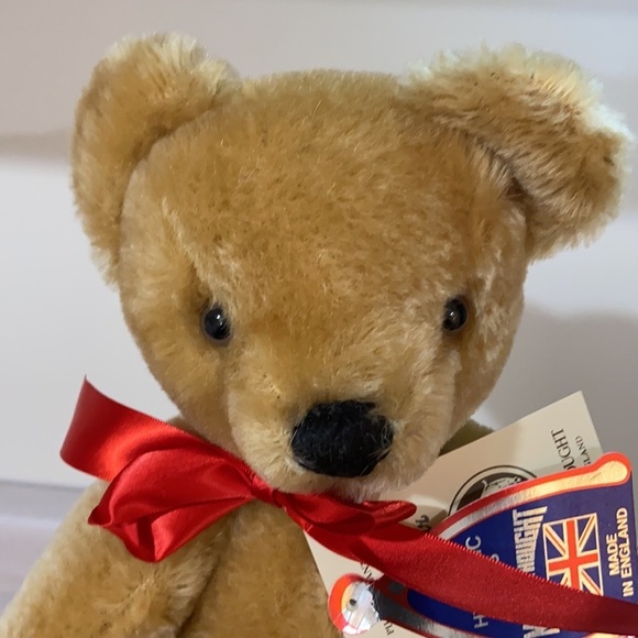 Mohair Teddy Bear 14” MADE IN ENGLAND MaryThought Vintage NWT & original bag - Picture 12 of 12